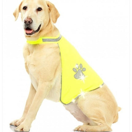 Pawise Fosforlu Köpek Yeleği Small 30*46 cm