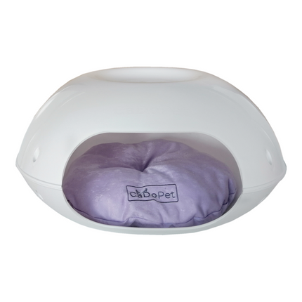 Cado Pet Kedi Köpek Yuvası Ufo 45X45X27 cm Beyaz