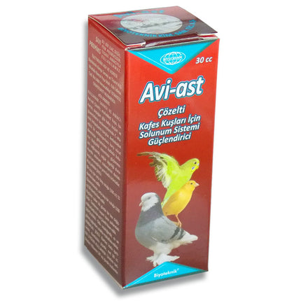 Biyoteknik Avi Astım Kuşlar İçin C vitamini 30 ml