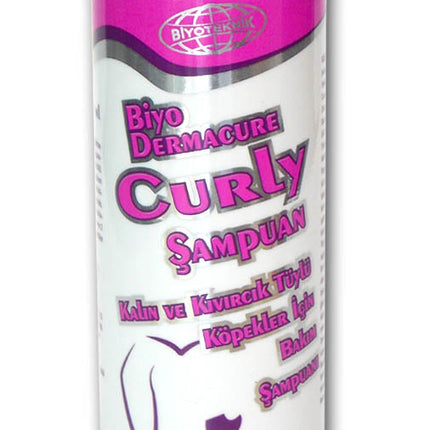 Biyoteknik Biyo Dermacure Curly Kalın ve Kıvırcık Tüylü Köpekler İçin Bakım Şampuanı 250 ml
