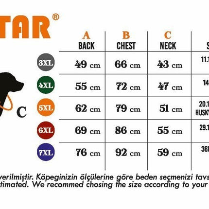 Pawstar Navy Blue Summer Time Büyük T-shirt 3XLarge  43X49X66 CM