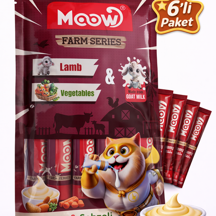 Kuzu Etli, Sebzeli ve Keçi Sütlü Kedi Krema Ödülü (6x12 gr)