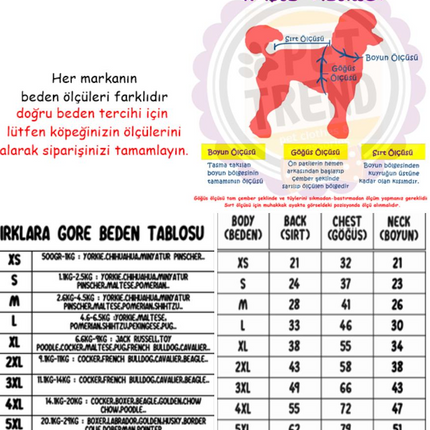 Pink Tricot Romper Köpek Tulumu Kıyafeti Large