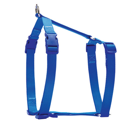 Doggie Ayarlanabilir Özellikli El Yapımı Köpek Göğüs Tasması 2 x 55-70 cm Mavi
