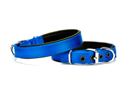 Yumuşak Doku Köpek Boyun Tasması 3,5/65 cm Mavi