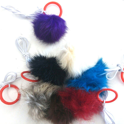 Eastland Kedi Oyuncağı Peluş Tüylü Top Askılı