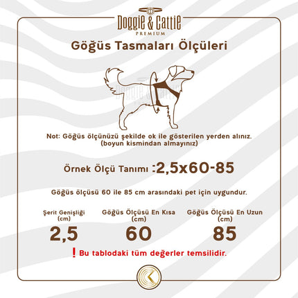 Cattie Premium Desenli Dokumadan El Yapımı Kedi Göğüs Takımı 40 cm Turuncu