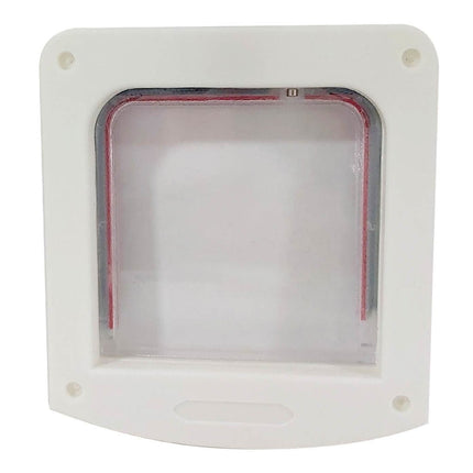 Markapet 4 Yolu Kedi köpek Kapısı 22x20x3 cm ( PVC + Ahşap )