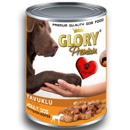 Glory Tavuk Etli Yetişkin Köpek Konserve Yaş Mama 400 gr