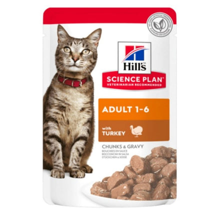 Hills Hindili Yetişkin Kedi Pouch Konservesi 85 gr