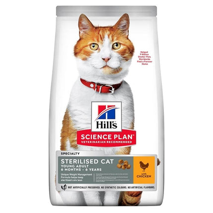 Hills Science Plan Kısırlaştırılmış Tavuklu Kedi Maması 1 Kg Açık Mama