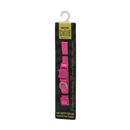 Doggie Kedi Boyun Tasması 1 cm x 30 cm Pembe
