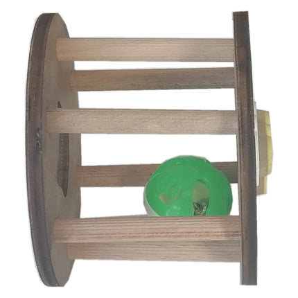 Markapet Işıklı Sesli Ahşap Kedi Oyuncağı 9*11 cm