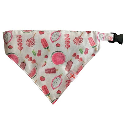 Pawstar Karpuzlu Fularlı Köpek Tasması 26-56 cm