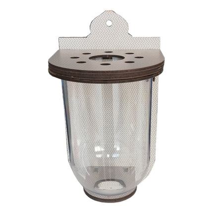 Markapet Betta Balıkları İçin Duvara Asılabilen Fanus Akvaryum 10 x 17 cm