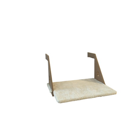 Ahşap Kalorifer Peteği Kedi Radyatör Yatağı 30 cm x 43 cm Beyaz (15 kg)