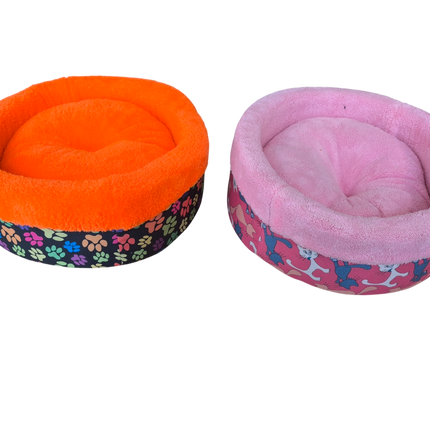 Desenli Sünger Kedi Köpek Yatağı 16 cm x 46 cm Karışık 1 Adet