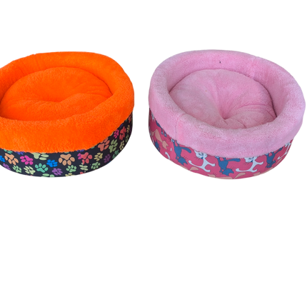 Desenli Sünger Kedi Köpek Yatağı 16 cm x 46 cm Karışık 1 Adet