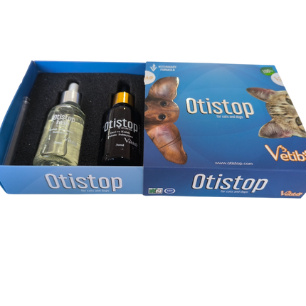 Otistop Kedi Köpek Kulak Uyuzu Bakım Losyonu 30 ml + 30 ml