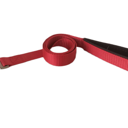 Markapet Köpek Gezdirme Kayışı 2,5 cm x 115 cm Kırmızı