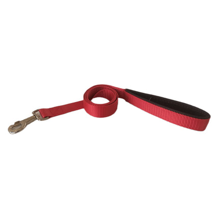 Markapet Köpek Gezdirme Kayışı 2,5 cm x 115 cm Kırmızı