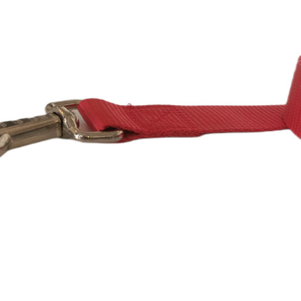 Markapet Köpek Gezdirme Kayışı 2,5 cm x 115 cm Kırmızı