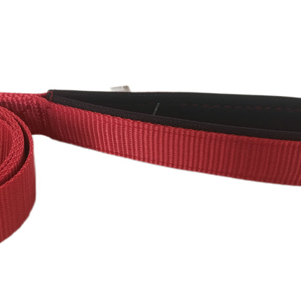 Markapet Köpek Gezdirme Kayışı 1,5 cm x 115 cm Kırmızı