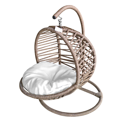 Karamel Pet Kedi Hamağı Minderli Kedi Salıncağı 40*42 cm-62 cm Bej