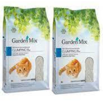 Gardenmix Kalın Taneli Parfümsüz Bentonit Kedi Kumu 10 Lt 2 Adet