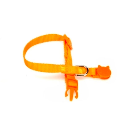 Doggie Kedi Boyun Tasması 1 cm x 30 cm Turuncu