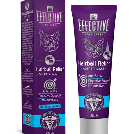 Effective Kedi Maltı Hairball Relief - Anti Stress 50g
