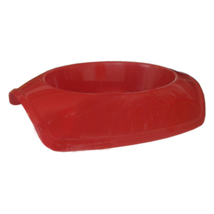 Cado Pet Plastik Kedi Köpek Mama Su Kabı 1 Lt Kırmızı