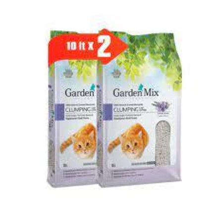 Gardenmix Lavanta Kokulu Bentonit Kedi Kumu 10 Lt 2 Adet