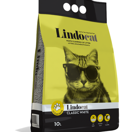 Lindocat Kokusuz Kalın Taneli Topaklanan Kedi Kumu 10 lt