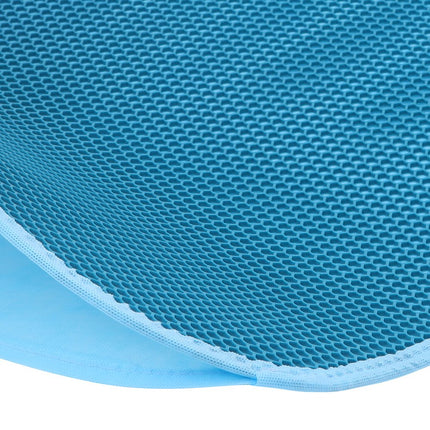 Cattie Elekli Kedi Tuvalet Önü Paspası 60 x 90 cm Turkuaz