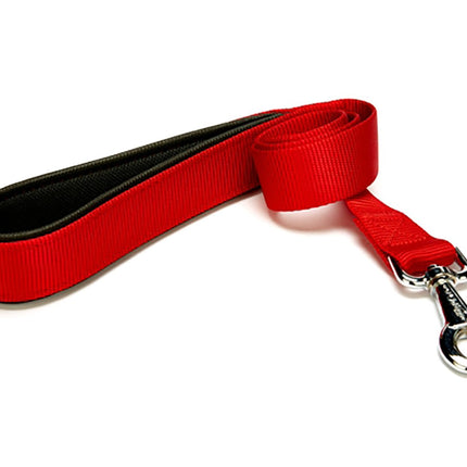 Markapet Köpek Gezdirme Kayışı 1,5 cm x 115 cm Kırmızı