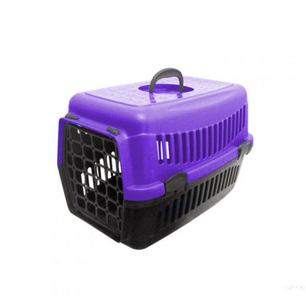 Karbon Filtreli Üstü Açılabilir Kedi Tuvaleti 35*36*49 cm Mor