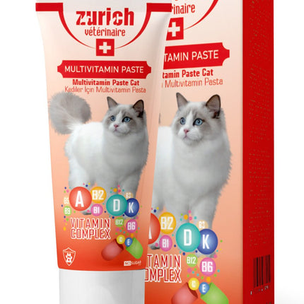 Zurich Cat Vitamin Paste Kedi Multivitamin Macun 30 ml