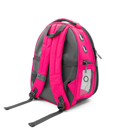 Cattie Astronot Kedi Taşıma Çantası 25x30x40cm Pembe