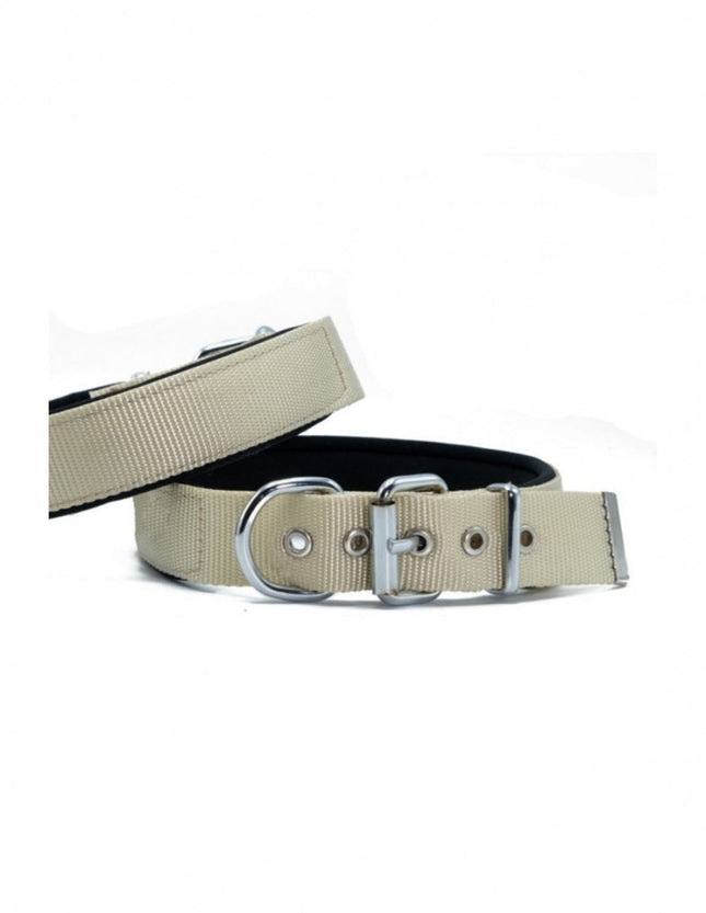 Doggie Softlu Köpek Boyun Tasması 3 cm 42 cm-50 cm Haki