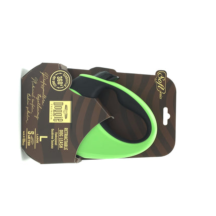Doggie Soft Seri Otomatik Makaralı Gezdirme Tasması 50 kg / 5 M Yeşil