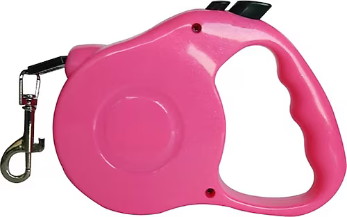 Karamel Pet Otomatik  Köpek Gezdirme Tasması XS 3 Metre 12 kg Pembe