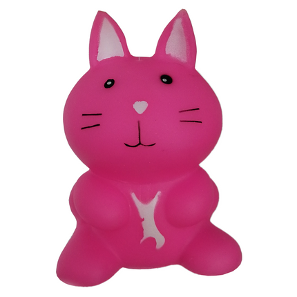Sesli Pembe Tavşan Köpek Oyuncağı 5 * 8 cm