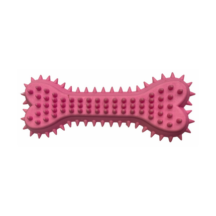 Köpek Tırtıklı Dental Oyuncak 5*15 cm Pembe