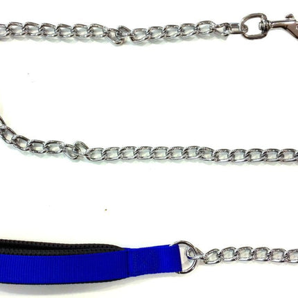 Sanlian Soft Tutmalı Köpek Gezdirme Kayışı 2*120 cm Mavi