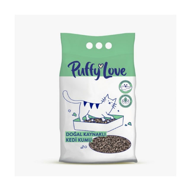 Puffy Love Doğal Kaynaklı Kedi Kumu 8 Lt