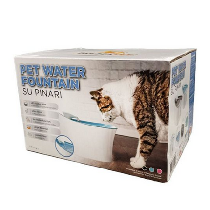 Kedi Köpek Için Otomatik Su Pınarı 2,5 Lt