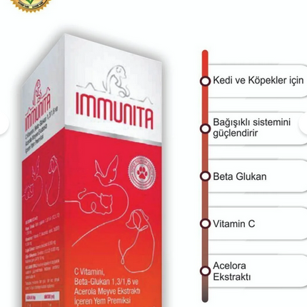 ANİMARİ İMMUNİTA BAĞIŞIKLIK GÜÇLENDİRİCİ 100 ML