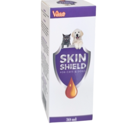 Vetiba Kedi Köpek Tüy Çıkarma Desteği Skin Shield 30 ml
