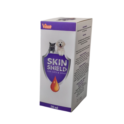 Vetiba Kedi Köpek Tüy Çıkarma Desteği Skin Shield 30 ml